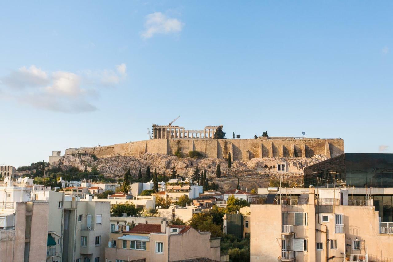 Classy And Stylish Private Apartment At Acropolis Museum Metro Station Athen Exterior foto